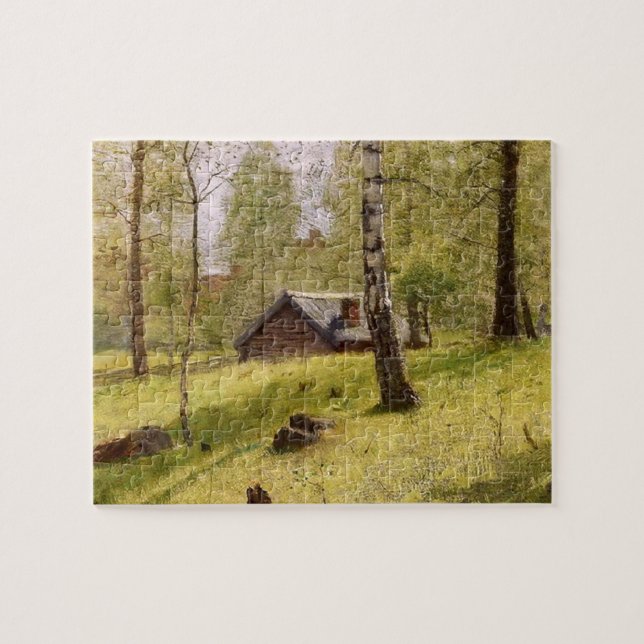 Quebra-cabeça Árvores de Aves no País Sueco (Jansson) (Horizontal)