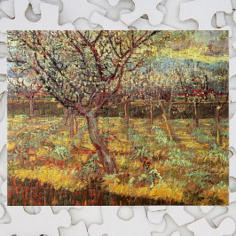 Quebra-cabeça Árvores de damascos no Flor por Vincent van Gogh