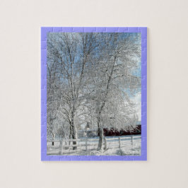 Quebra-cabeça Árvores de inverno