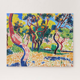 Quebra-cabeça Árvores em Collioure | Andre Derain |