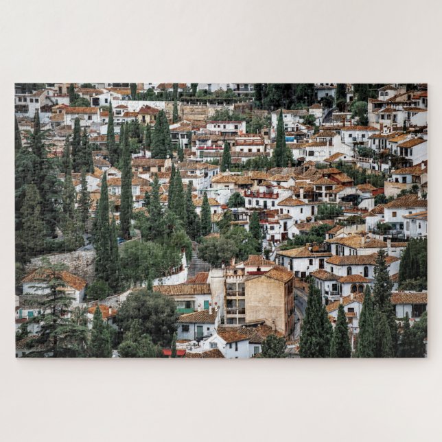 Quebra-cabeça Árvores em Granada, Espanha (Horizontal)