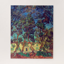 Quebra-cabeça Árvores no Hospital Garden | Van Gogh |