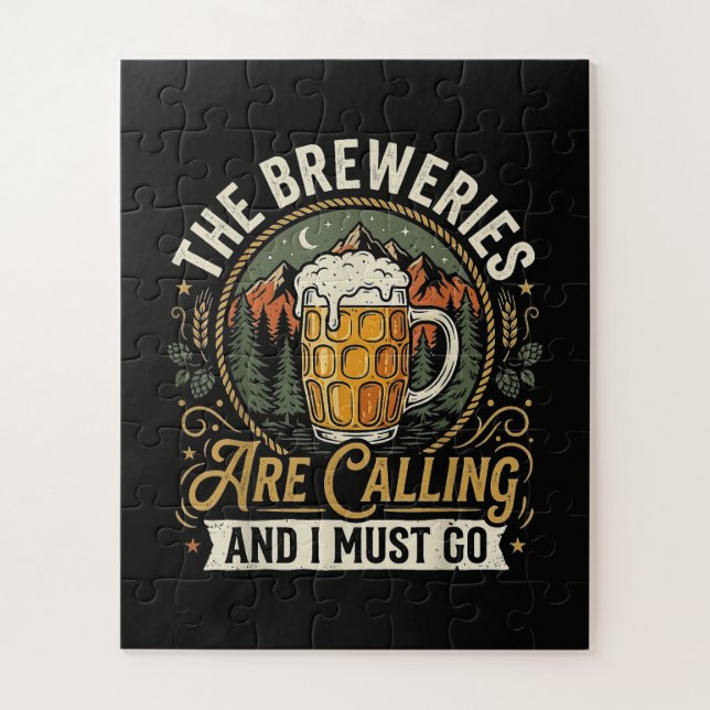 Quebra-cabeça As Cervejarias Estão Chamando e Eu Devo Ir (Vertical)