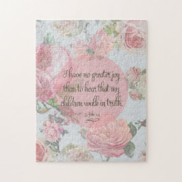 Quebra-cabeça As crianças caminham na verdade