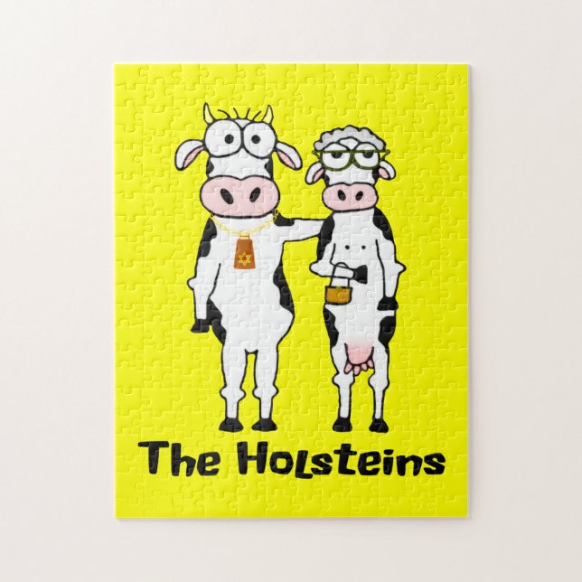Quebra-cabeça As Holsteins (Vertical)