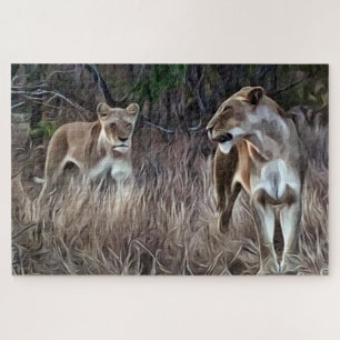Quebra-cabeça As Lionesses