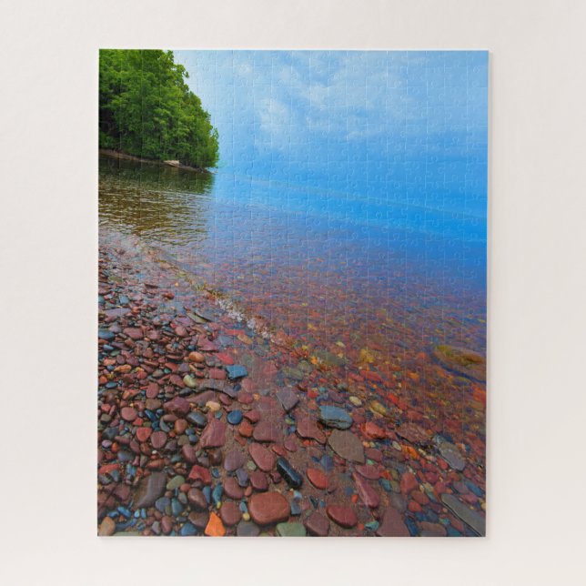 Quebra-cabeça As margens do lago superior - 16x20 - 520 pcs (Vertical)