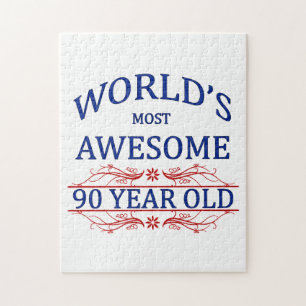 Quebra-cabeça As pessoas de 90 anos as mais impressionantes do