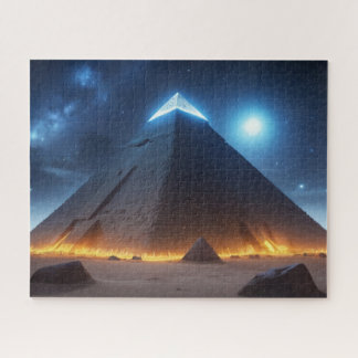 Quebra-cabeça As Pirâmides de Giza, vistas pela AI