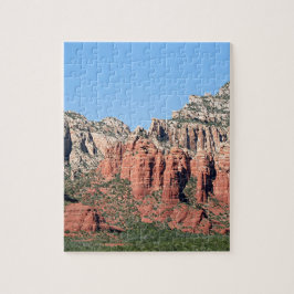 Quebra-cabeça As rochas aproximam Sedona, arizona, EUA 3