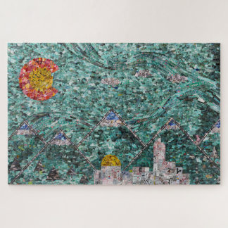 Quebra-cabeça As ruas de Denver