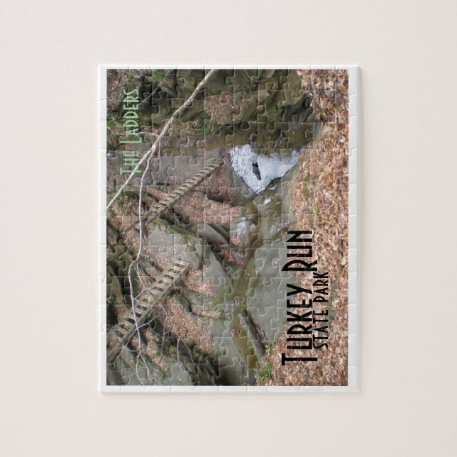 Quebra-cabeça As Senhoras, A Turquia Corre o Parque Estadual (Vertical)