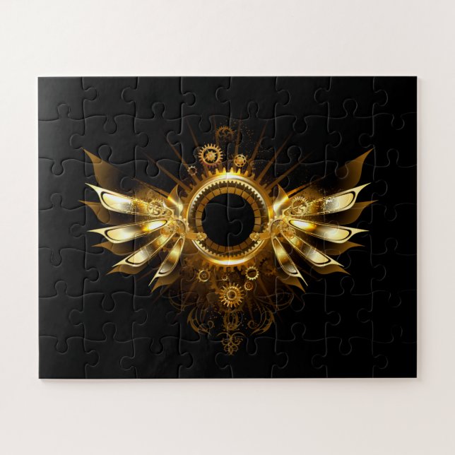 Quebra-cabeça Asas steampunk (Horizontal)