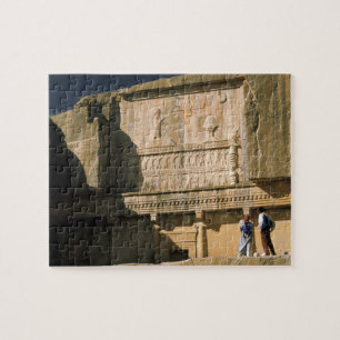 Quebra-cabeça Ásia, Irã, Persepolis.Túmulo de Dario, o Grande.