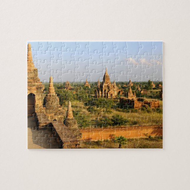 Quebra-cabeça Ásia, Mianmar (Birmânia), Bagan (Pagan). Vários (Horizontal)