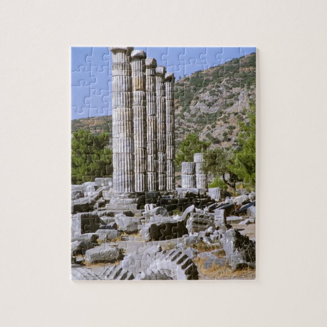 Quebra-cabeça Ásia, Oriente Médio, Turquia, Éfeso. Templo de (Vertical)