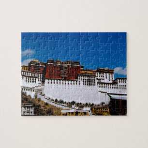 Quebra-cabeça Ásia, Tibete, Lhasa, Palácio de Potala também conh