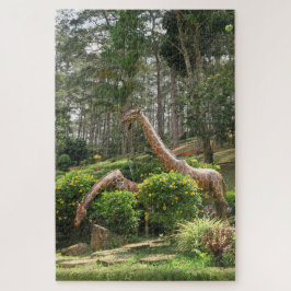 Quebra-cabeça asiático, vietnamita, arte, escultura, buda,