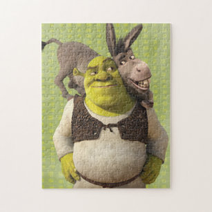 Quebra-cabeça Asno e Shrek
