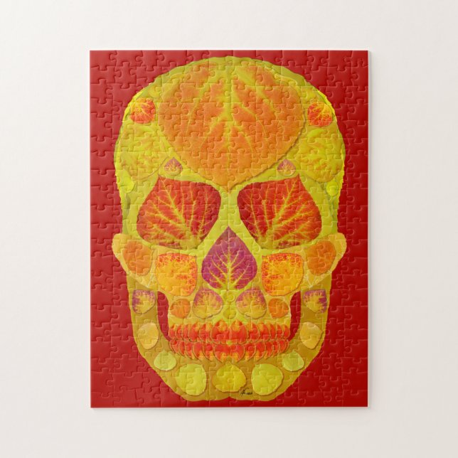 Quebra-cabeça Aspen Folha Crânio 13 (Vertical)