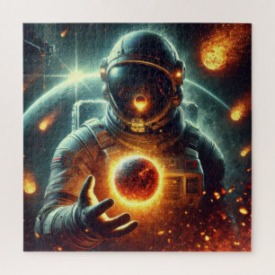 Quebra-cabeça astronauta
