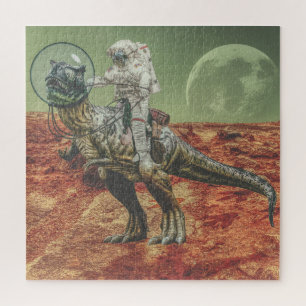 Quebra-cabeça Astronauta A Rex Em Marte