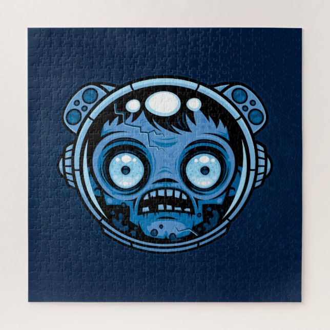 Quebra-cabeça Astronauta Zombie (Vertical)