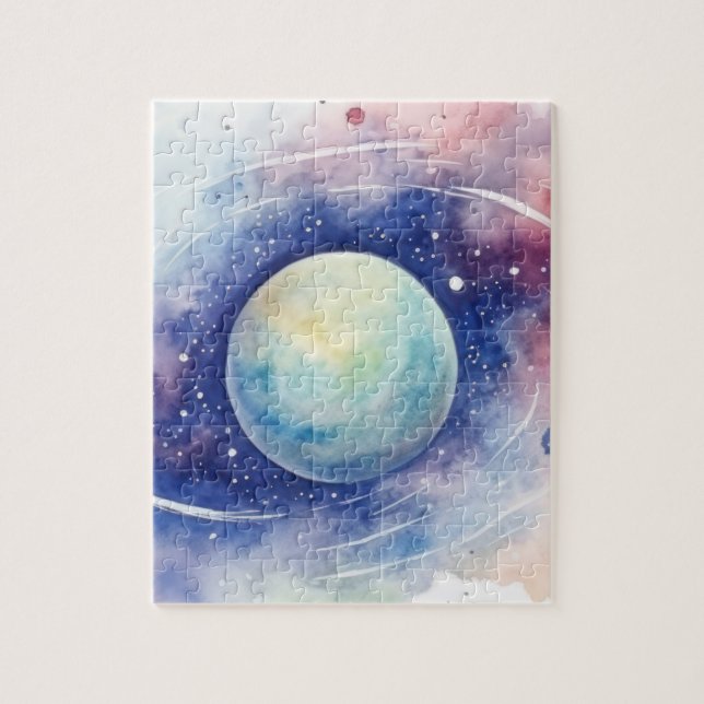 Quebra-cabeça Astronomia universo nebulosa. (Vertical)
