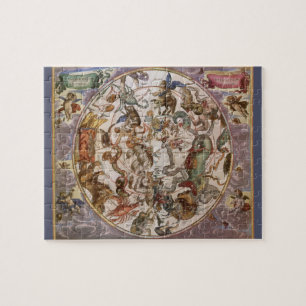 Quebra-cabeça Astronomia venenosa, constelações do Céu Meridiona