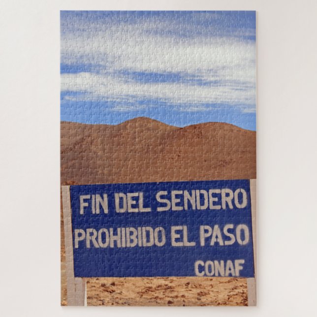 Quebra-cabeça Atacama geoglifos, Chile 1014-pc (Vertical)