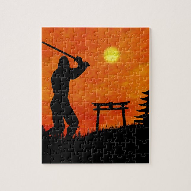 Quebra-cabeça Ataque de Ninja (Vertical)