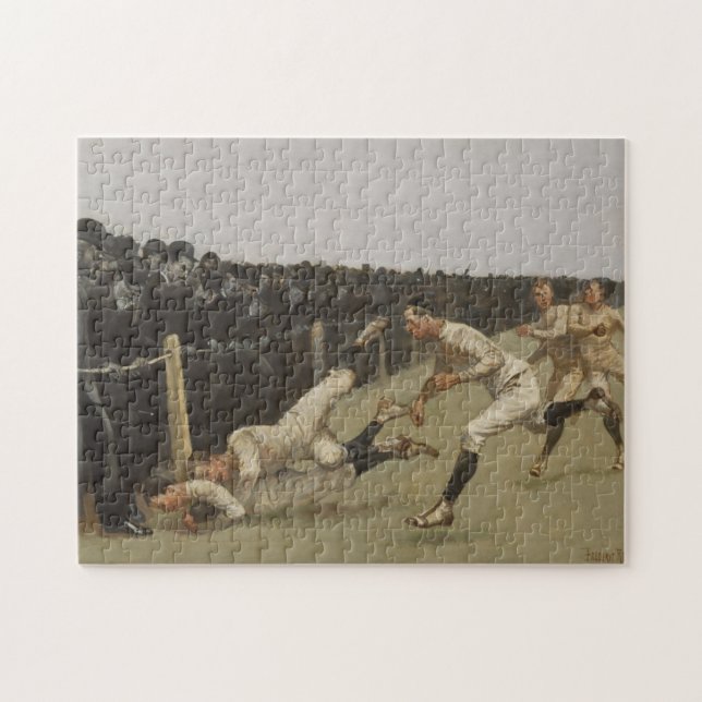 Quebra-cabeça Aterragem, Yale contra Princeton, dia da acção de (Horizontal)