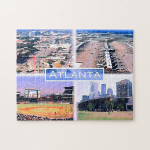 Quebra-cabeça Atlanta - Mosaico - Eua -