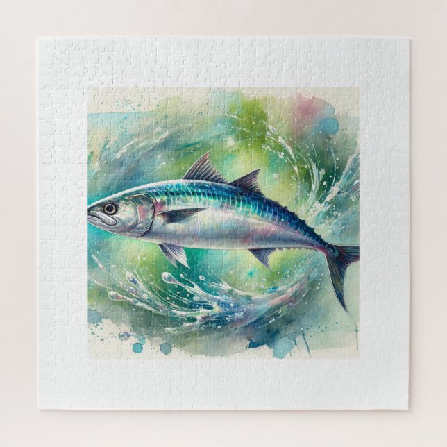 Quebra-cabeça Atlantic Herring 040924AREF139 - Watercolor (Vertical)