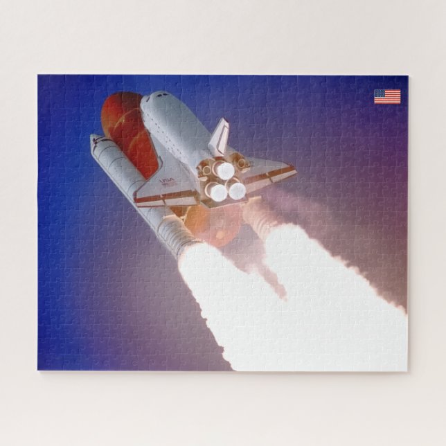 Quebra-cabeça ATLANTIS DE NAVEGAÇÃO ESPACIAL DOS EUA (16x20 pole (Horizontal)