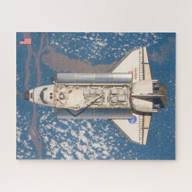 Quebra-cabeça ATLANTIS DE NAVEGAÇÃO ESPACIAL DOS EUA (16x20 pole (Horizontal)