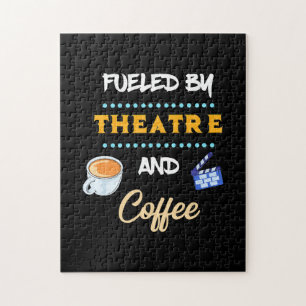 Quebra-cabeça Ator Alimentado Por Café De Teatro