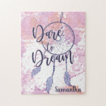 Atrevida a Dream Watercolor Dreamcatcher Personali