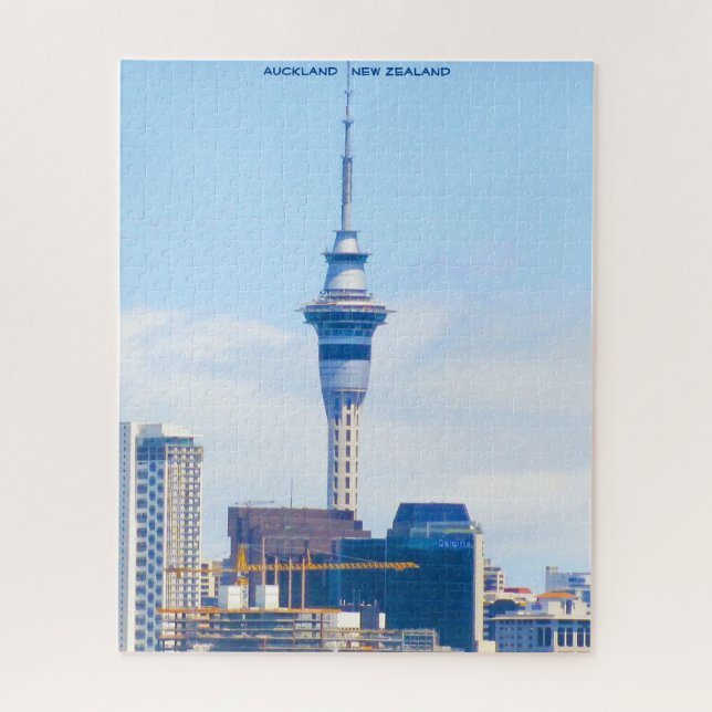 Quebra-cabeça Auckland Nova Zelândia (Vertical)