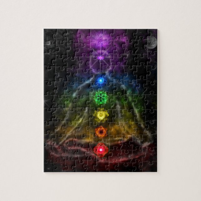 QUEBRA-CABEÇA AURA ETHERIC CHAKRA (Vertical)