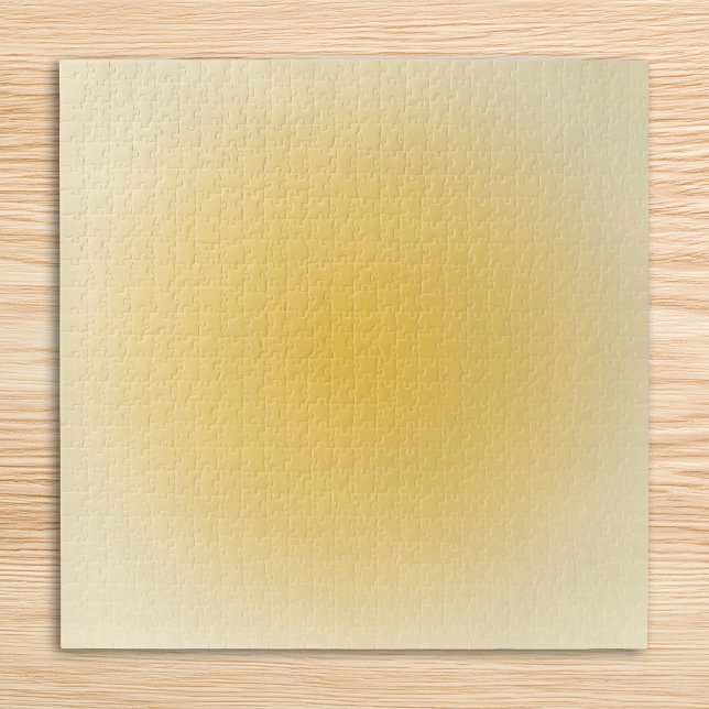 Quebra-cabeça Aura Ombre Dourado Pálido (Pale Gold Aura Ombre Jigsaw Puzzle)