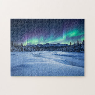 Quebra-cabeça Aurora Boreal