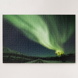 Quebra-cabeça Aurora Borealis - Alasca