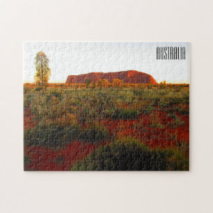 Quebra-cabeça austrália deserto uluru