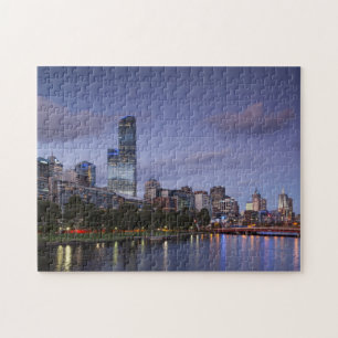 Quebra-cabeça Austrália, Vitória, Melbourne, horizonte com 2