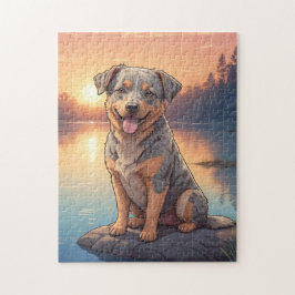 Quebra-cabeça Australian Cattle dog