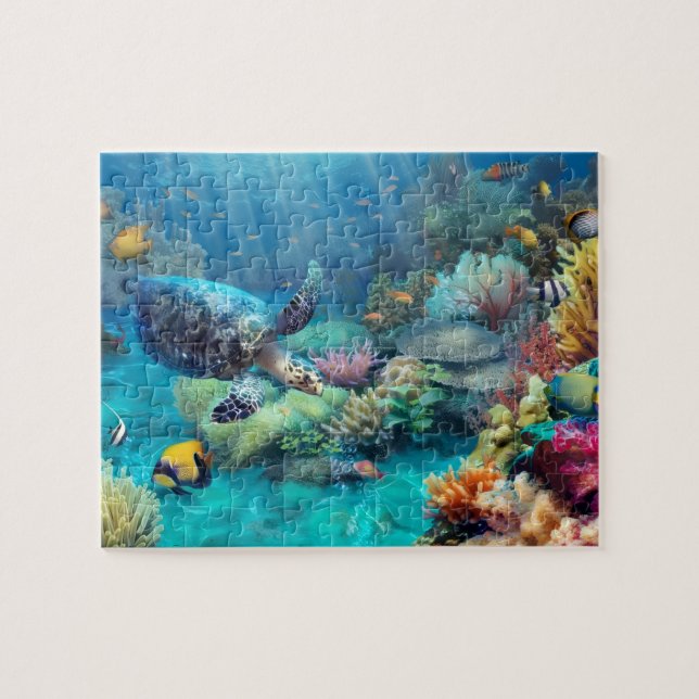 Quebra-cabeça Australia's Great Barrier reef 110 piece puzzle (Horizontal)