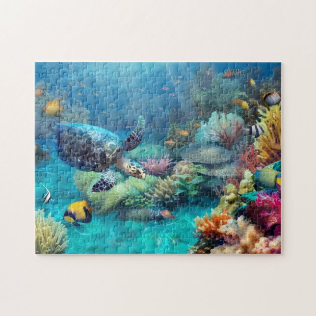 Quebra-cabeça Australia's Great Barrier reef 252 piece puzzle (Horizontal)
