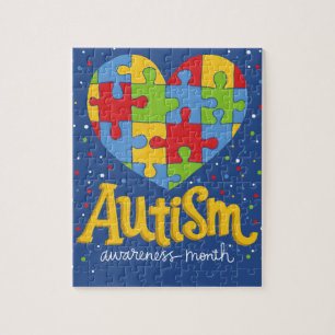 Quebra-cabeça autism awareness month