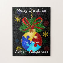 Autism Christmas Bauble